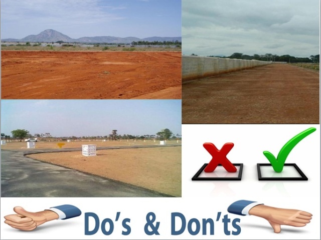 Dos & Donts before buying Land in Bangalore